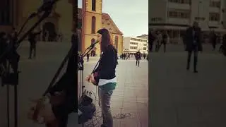 Streetmusic Times like these (interpretation / cover by Rike Mey)