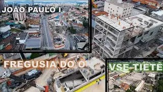 OBRAS LINHA 6 LARANJA NAS ESTAÇÕES FREGUESIA DO Ó E JOÃO PAULO I AS MUDANÇAS JÁ SÃO NOTÓRIAS