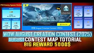 Wow August Creation Contest | Map Making | Wow New Event| Devices And Objects Used |LIVE NOW!