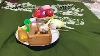 小桜インコ　我が家の天使たち5羽　中ほど辺りで白いものが覗いている