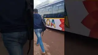 Ac Electric Bus Goa #viral #trending #youtubeshorts #goa #bus #busride #travel #traveling #shorts