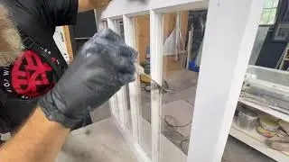 Glazing Old Wavy Glass Into A New Wood Window Sash