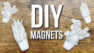 DIY | Shrink Plastic Magnets/ Pins