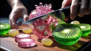 ASMR Food Cutting | Satisfying Knife Sounds | Relaxing Sound Help Sleep #ASMR #RelaxingASMR 💆🏻&zwj;♀️✨🌿