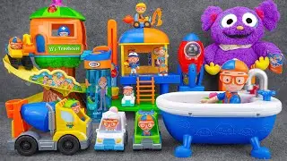 64 Minutes Satisfying with Unboxing Cute Blippi Dinosaur Park Toys Collection ASMR | Review Toys