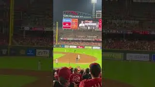 Go reds! #reds #greatamericanballpark#hashtag