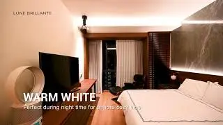 Hotel Lighting Ambience for homes, Deep cosy warmth to Bright white - Lune Brillante - Choa Chu Kang