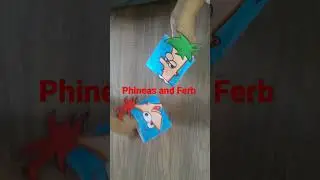 Phineas and Ferb paper puppet/craft ideas