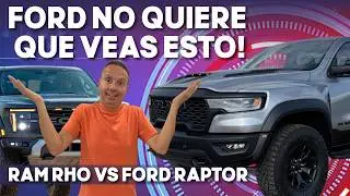 Ford NO quiere que veas esto: RAM RHO es MEJOR que la RAPTOR?