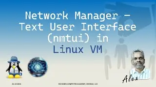 Network Manager - Text User Interface for Linux