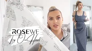 Rosewe Try On Haul
