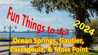 2024 TOP ATTRACTIONS Mississippi Gulf Coast Jackson County #travel #explore #fun #adventure