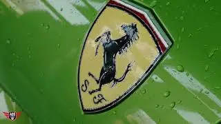 Lime green on Ferrari F12 Berlinetta vs ADS Detailing