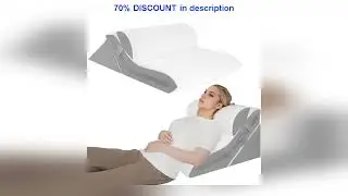 #3Pcs/set Wedge Pillow for Sleeping Adjustable Folding Triangle Pillow for Snoring and After Surger