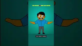 TAX PAYER VS NON TAX PAYER #taxpayer #NONTAXPAYER #animation