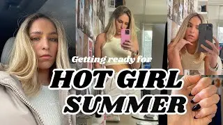 GETTING READY FOR HOT GIRL SUMMER | Melbourne lockdown is over! | Rise with Miri ☁️🤍🦋