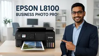 Epson L8100 Photo Printer &ndash; Unbelievable Print Quality! Full Review & Demo