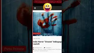 Indie Horror &ldquo;Unseen&rdquo; Indiegogo Launch
