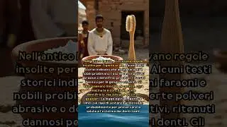 🦷 Antico Egitto: il divieto sorprendente sul dentifricio