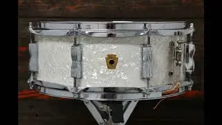 Ludwig 5.5x14 Barrett Deems Model Snare Drum - 1950s Rewrap