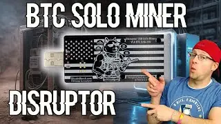 ⚡Cheap Bitcoin Solo Miner - Disruptor | Unbox, Setup, & Review #bitcoinmining  #bitaxe 🛠