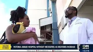 VJH Strained as Expectant Mothers Arrive Without Essentials | @cvmtelevisionjamaica