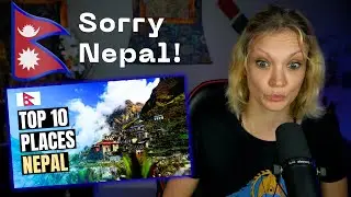 🇳🇵 TOP 10 Places in Nepal REACTION