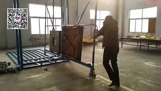 The Moving Test of Drawer Storage Racks,Glass Racks,Glass Storage System, Rack ,Safety ,Efficiency