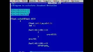 C Program to find Standard Deviation | #10 | C Programming Language