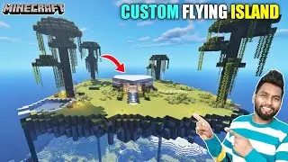 MAKING FLYING HOUSE  IN MINECRAFT || BB IS LIVE