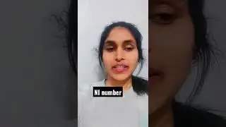 | National insurance numbers | NI number | telugu vlogs | shorts | Uk lo sita | varma