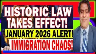 🇺🇸🔥 US Immigration Shock Jan 2026 | New Bill Changes Everything ⚖️