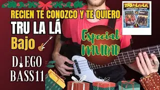 RECIEN TE CONOZCO Y TE QUIERO – Tru La Lá 🎸 | Versión Bajo Eléctrico | DiegoBASS11