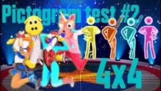 Just dance 4x4 pictogram test #2