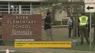 Uvalde community questions police response in school shooting