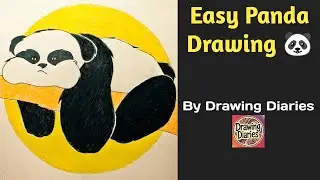 Cute Panda Drawing 🐼 | Easy & Adorable Cartoon Panda Art Tutorial for Beginners
