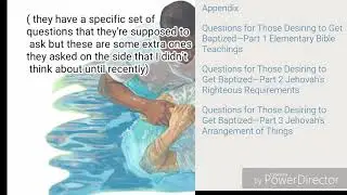 5 DISTURBING QUESTIONS I WAS ASKED WHEN BEING INTERVIEWED FOR BAPTISM