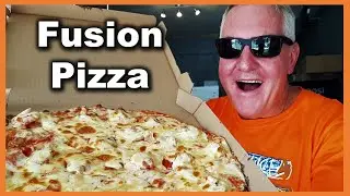 Doritos and prawn Pizza at Ti Mamma