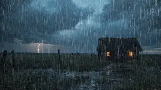 Relaxing Rain Ambience 🌧️ | Thunder Sounds for Sleep, Focus and Relaxation