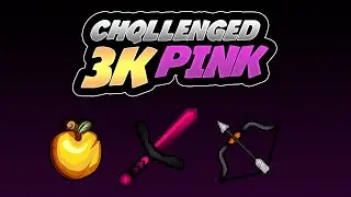 Minecraft Texture Pack Release - Chqllenged 3k Pink (UHC/MCSG/Kohi)
