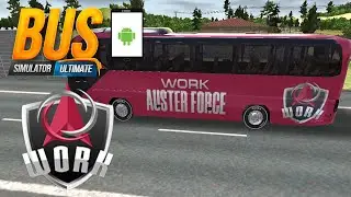 WORK AUSTER FORCE MPL S7 BUS SKIN | BUS SIMULATOR ULTIMATE