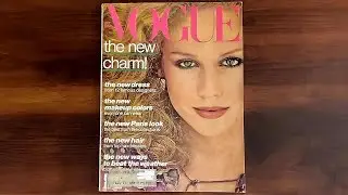 Vogue October 1977 Rosie Vela, Dolly Parton, Paris Couture | ASMR Magazine Flip Through