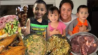 Cooking in my Sister’s House | Kinilaw, Monggos, Bangus,Pancit and BBQ | Bohol EcoFlow Delta3
