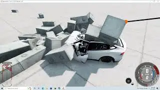 BEAM.NG NEW TESLA AND LAMBO MODS CRASHES