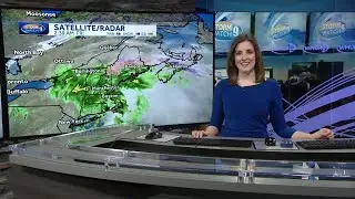 Video: Heavy rain turns to sunny Friday with spotty showers