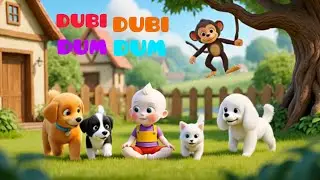 #cute4puppy # little monkey happy moment 🤗🌚DUBI DUBI DUM DUM 