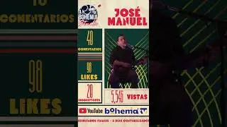 🎤 JOSE MANUEL &ndash; Resultados en A Ritmo de Bohemia Studio
