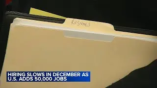 Hiring slowed in December, defying Federal Reserve's effort to boost job growth