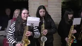 Falces, Pasacalles con el Grupo de Saxofones, 13-12-2025