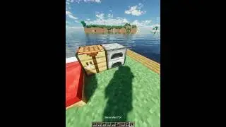 Minecraft Minecraft Survival Raft💀 | GOZALO (Ultra Slowed) | #shorts #edit